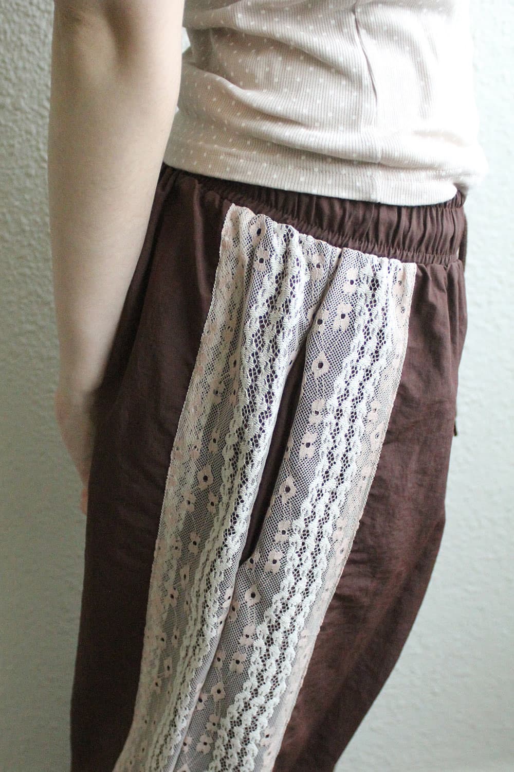 히피디피 레이스 팬츠 상품이미지1