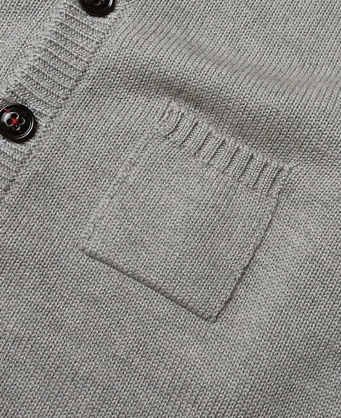 드루모어 [Drumohr] 슈퍼파인 메리노울 니트 이태리 버튼 가디건 상품이미지3