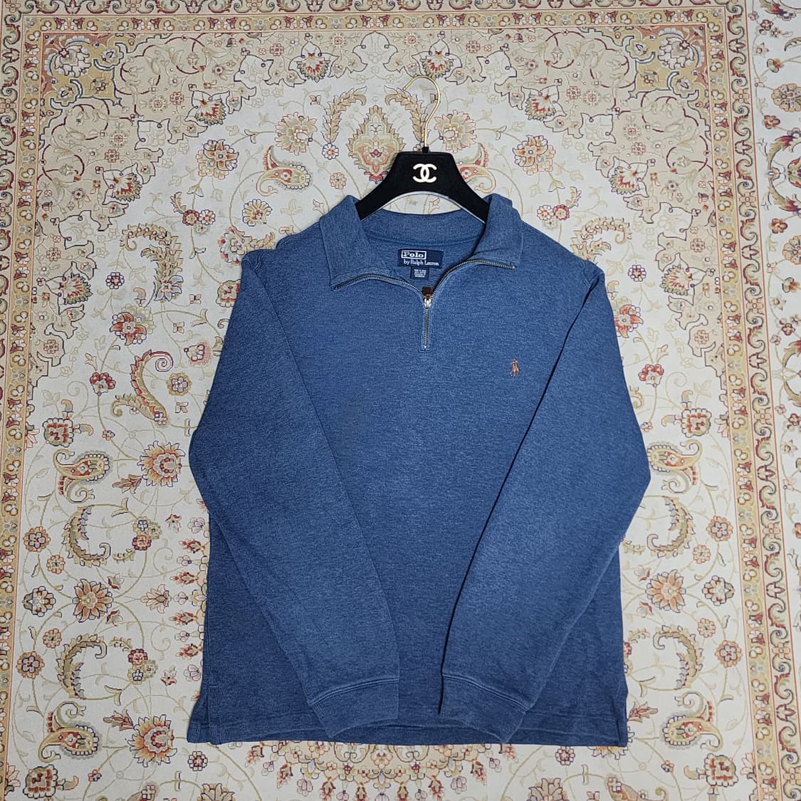 폴로 코튼 반집업 니트
M 상품이미지1