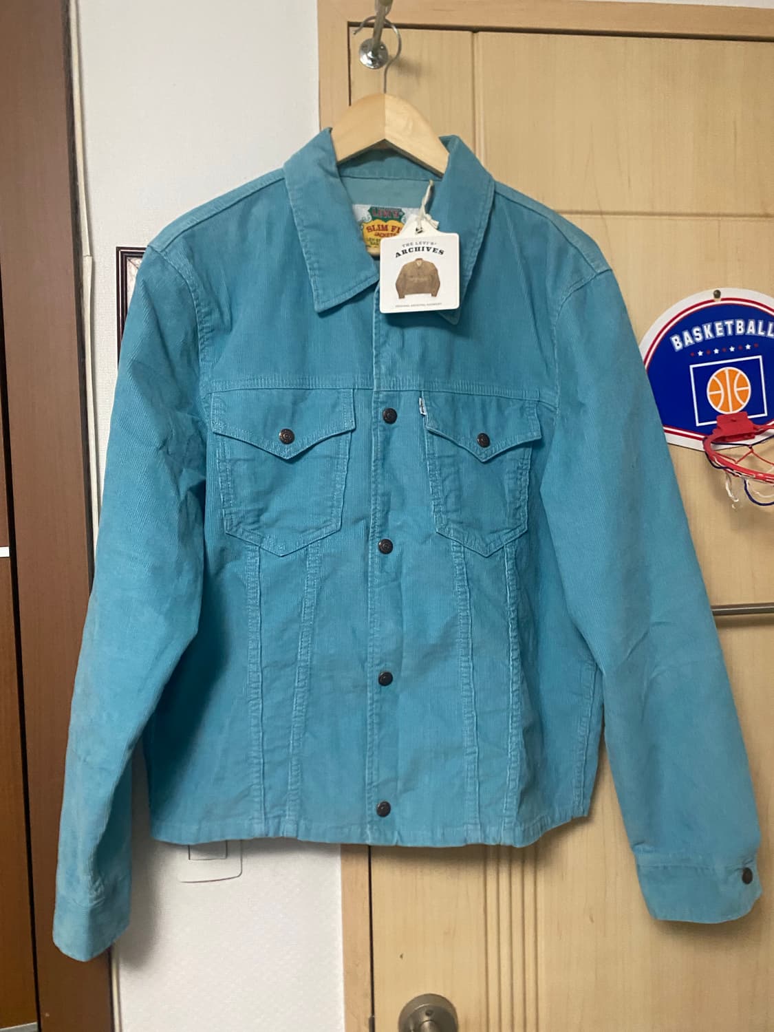 LVC 아카이브 코듀로이 트러커 새제품 L사이즈 판매합니다. 상품이미지1