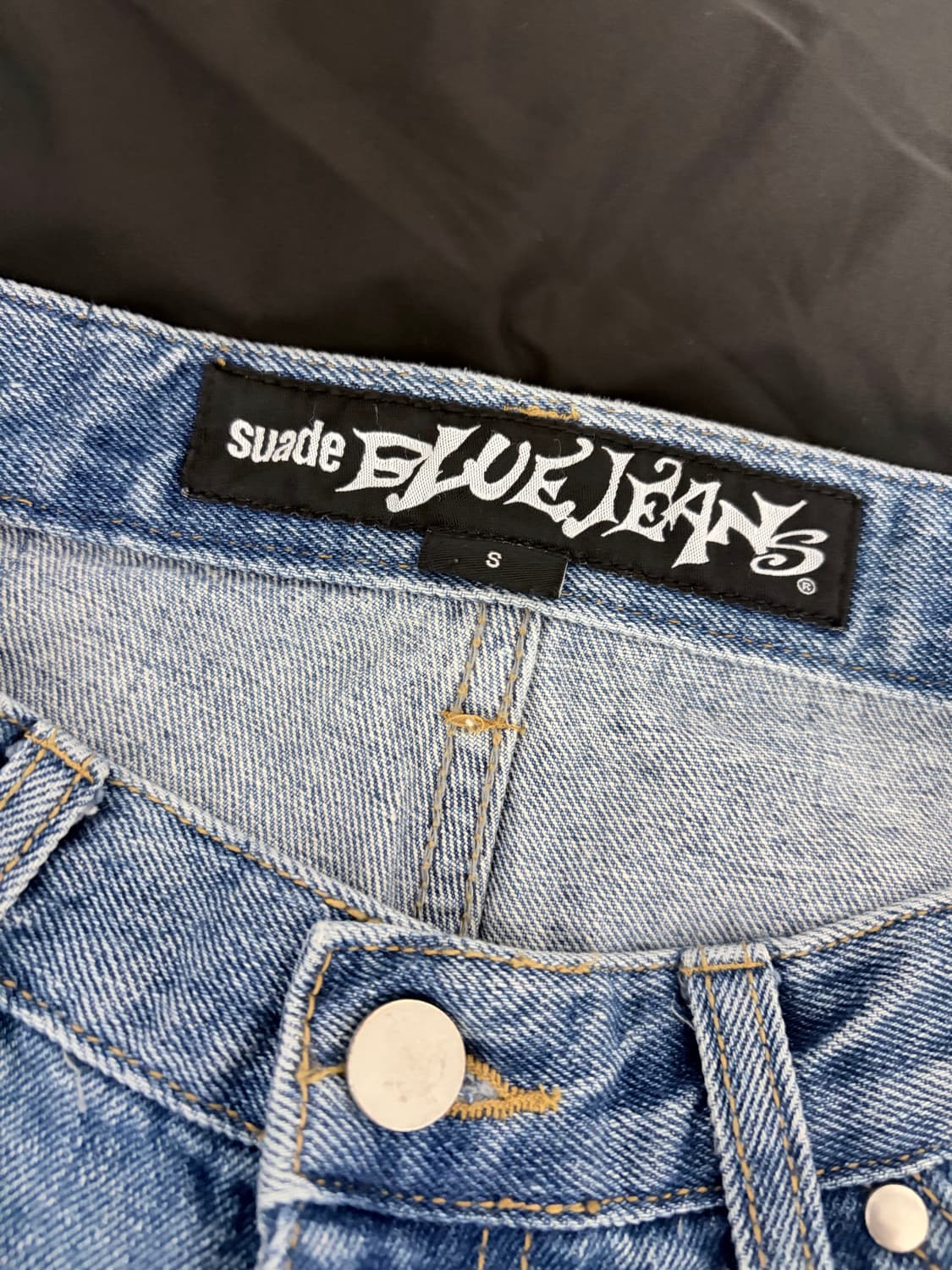 스웨이드 데님 버뮤다 팬츠 S 중청 상품이미지3