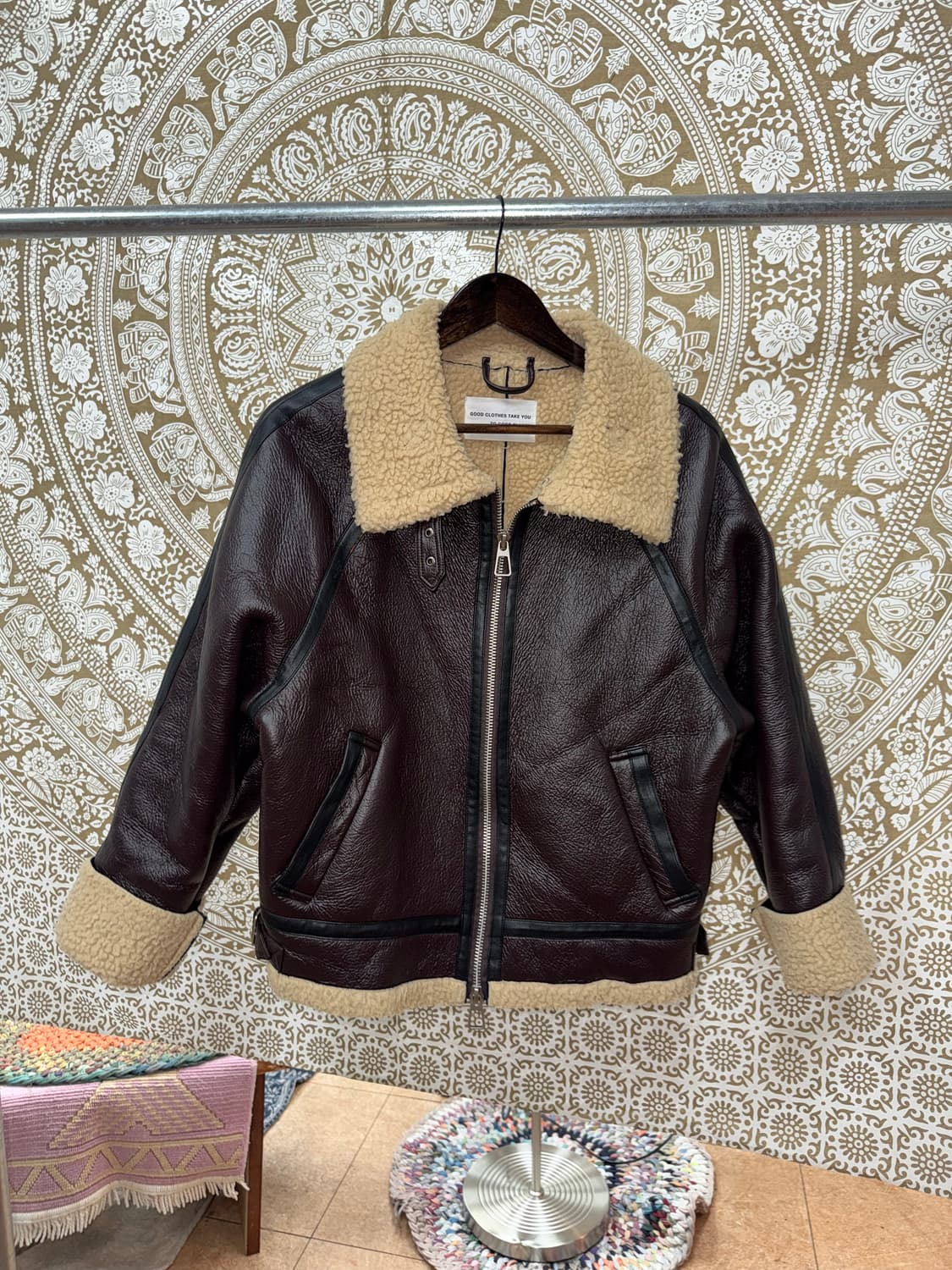 빈티지 무스탕 자켓  상품이미지3