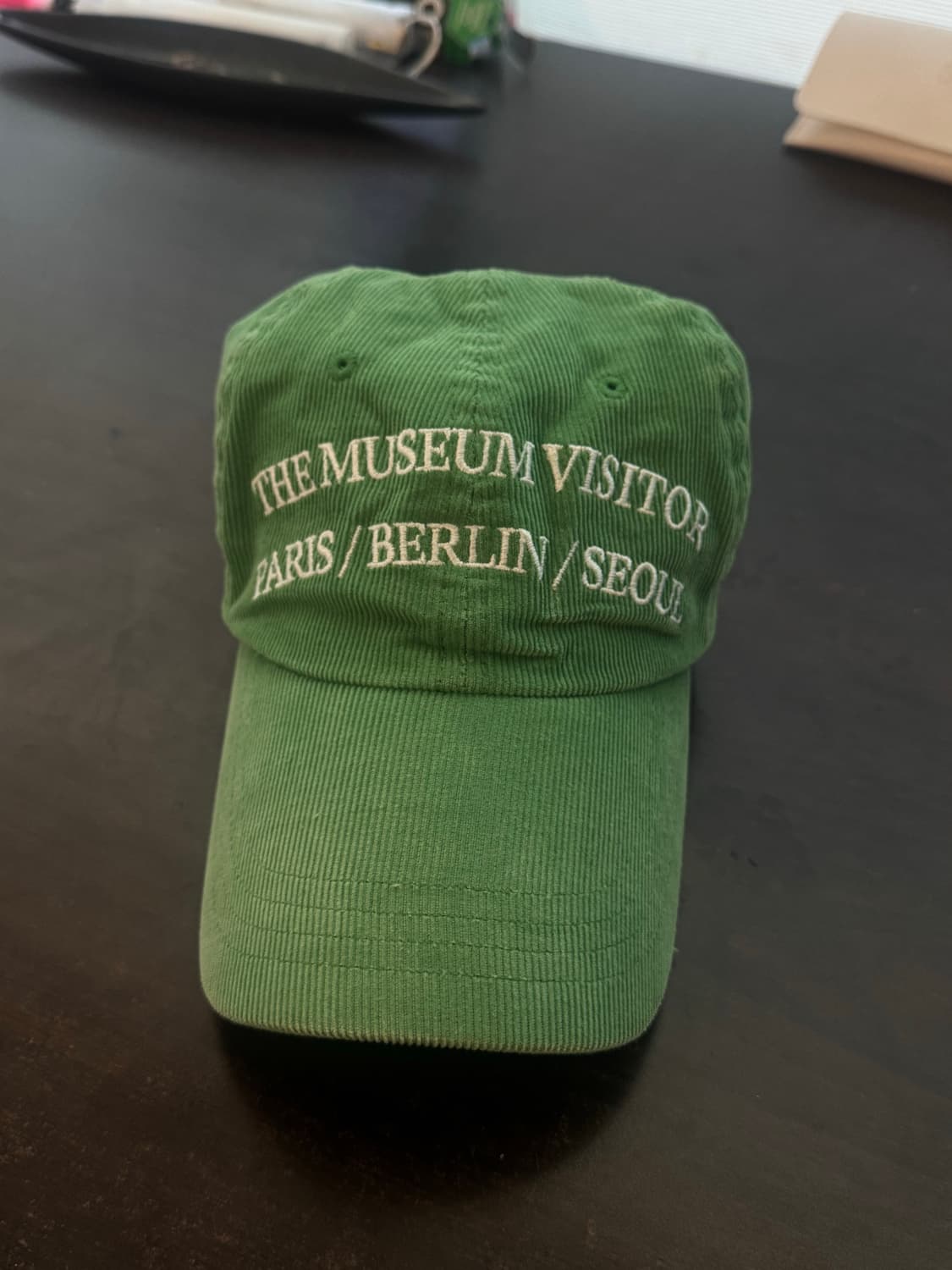 더뮤지엄비지터 코듀로이 볼캡 상품이미지1