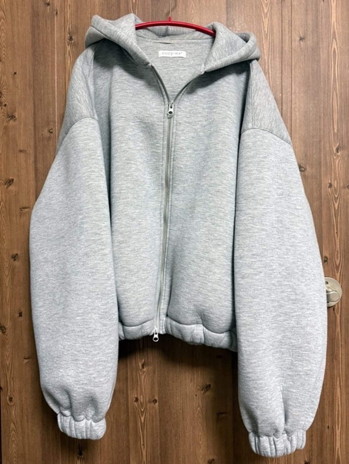 코지텍스 부스트짚 후디 판매합니다. [멜란지] 상품이미지1