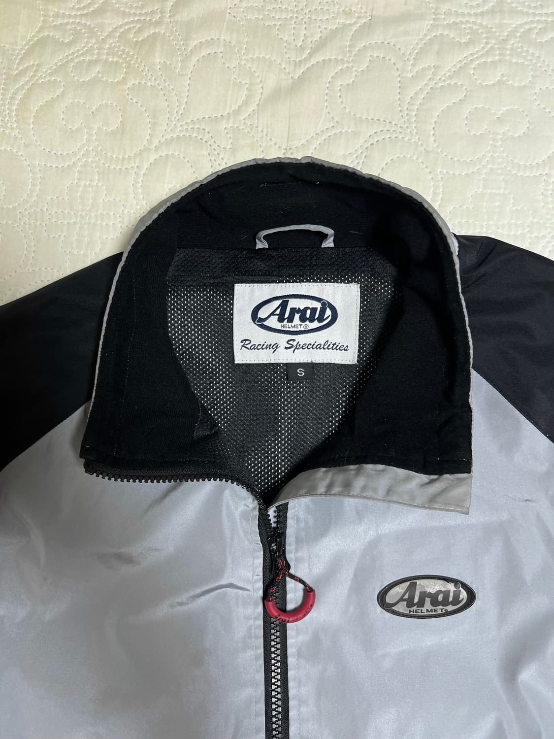 구형 아라이 바람막이 S 검회 투톤 실버블랙 상품이미지5