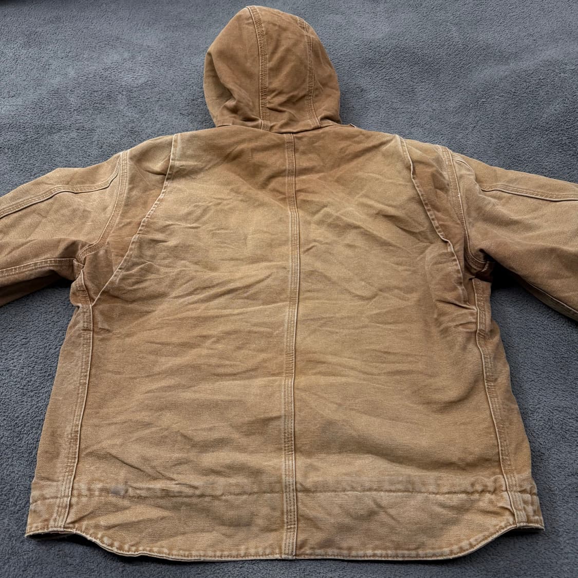 [ 정품/L ] 칼하트 J141 BRN 덕액티브 후드 자켓 상품이미지4