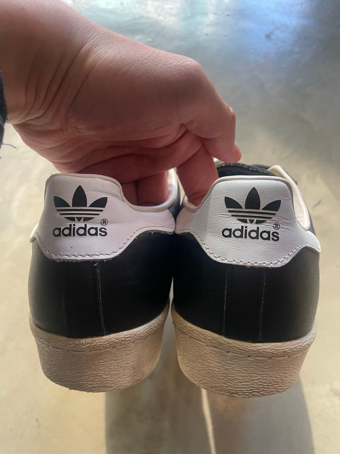 아디다스 슈퍼스타 80s 블랙 화이트 270 상품이미지6