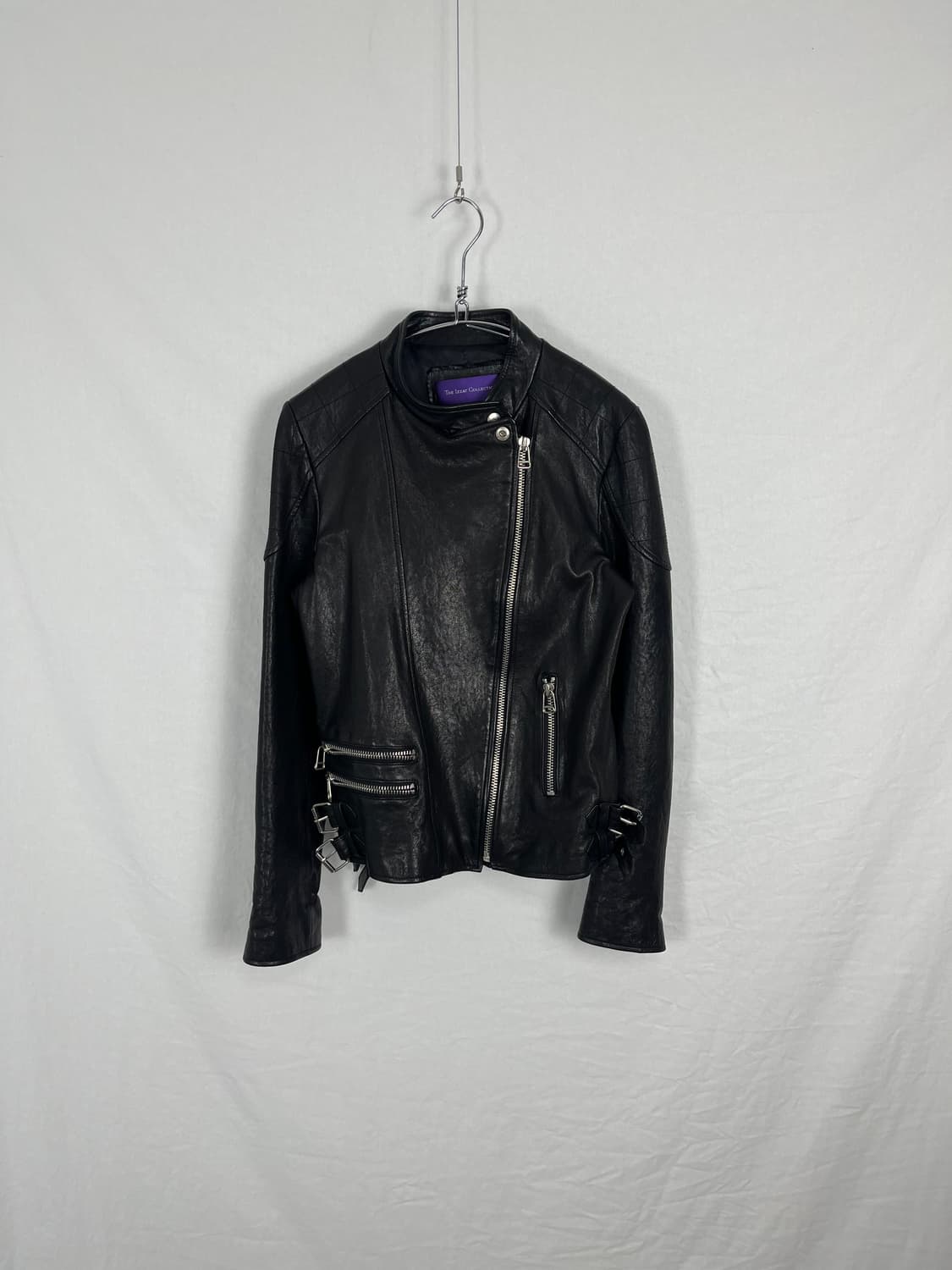 Vintage 리얼레더 라이더 자켓 상품이미지4