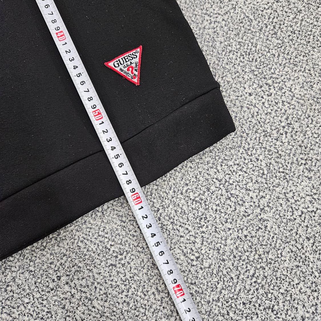 [M] 게스 여성 기모 스몰로고 맨투맨 티셔츠 1104JM3 상품이미지7