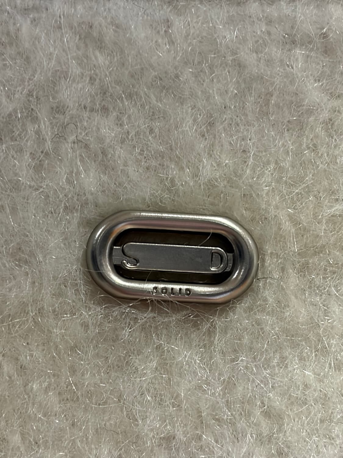 솔리드옴므 25FW 라운드넥 모헤어 자켓 50 풀 구성품 (거의 새상품) 상품이미지4