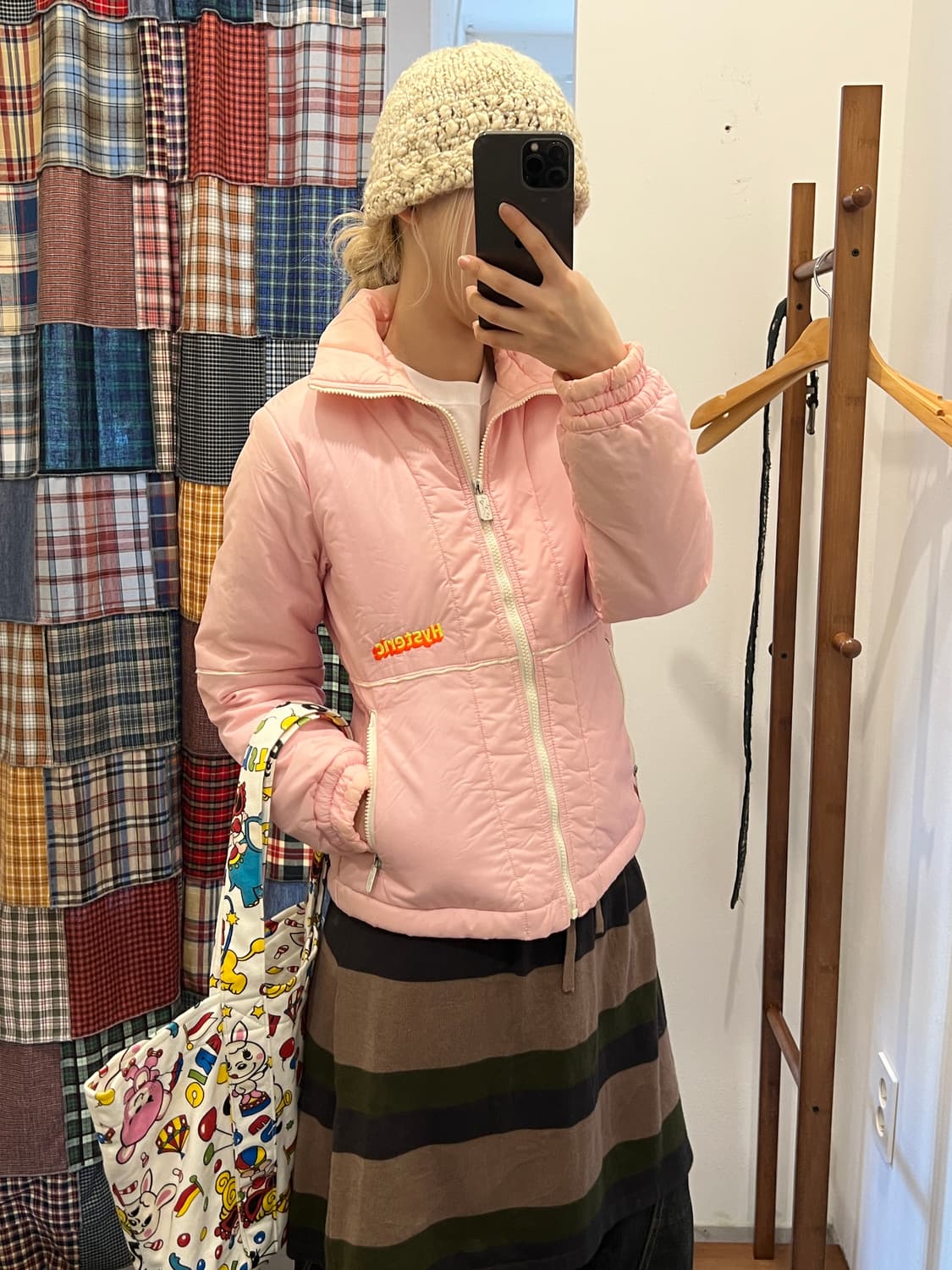 히스테릭글래머 미니 화이트 숄더백 상품이미지6