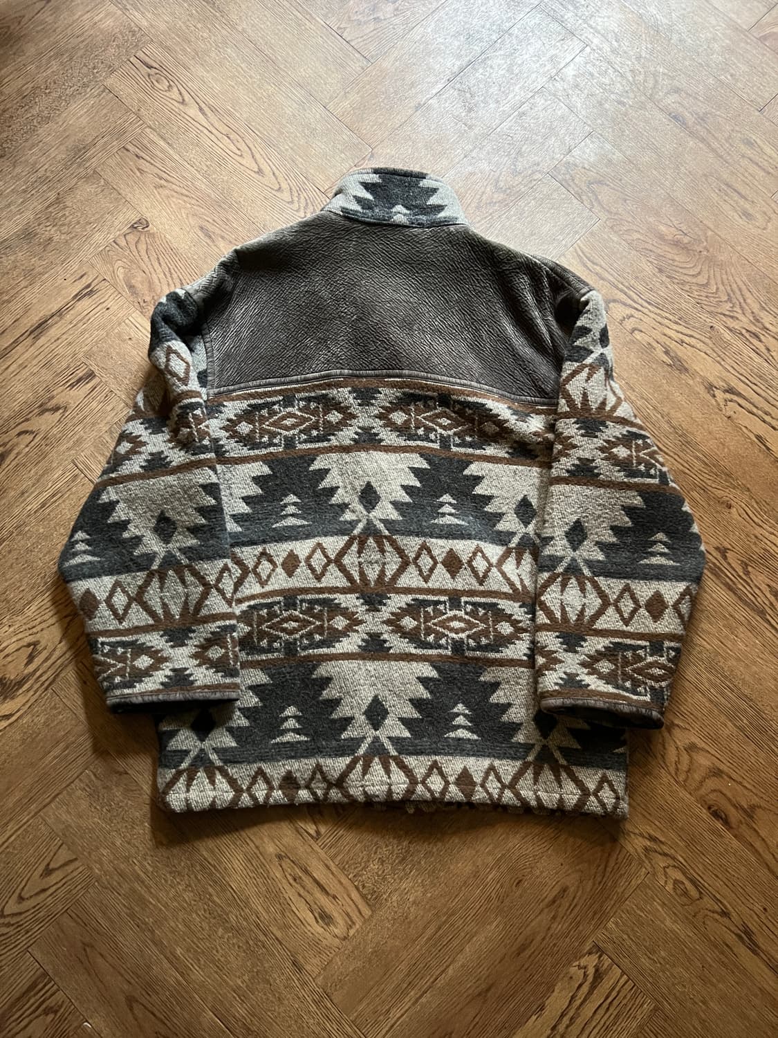 [XL]USA 빈티지 나바호 패턴 울 자켓 상품이미지8