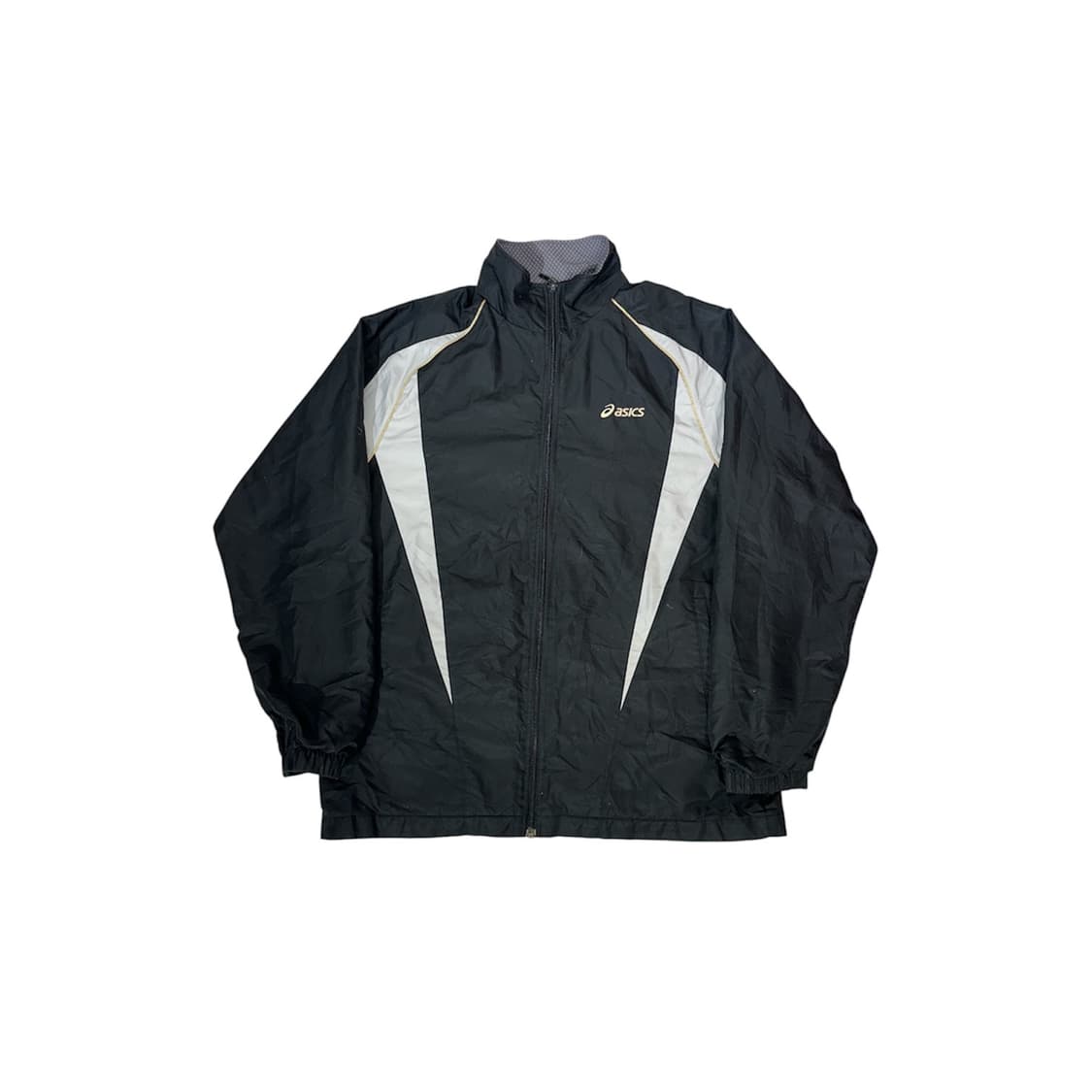 아식스 블랙 오버핏 바람막이 올드스쿨 트랙 자켓 L 상품이미지5