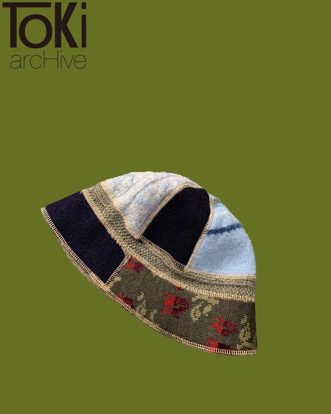 🇺🇸 BLUE RUG PATCHWORK CAP 상품이미지1