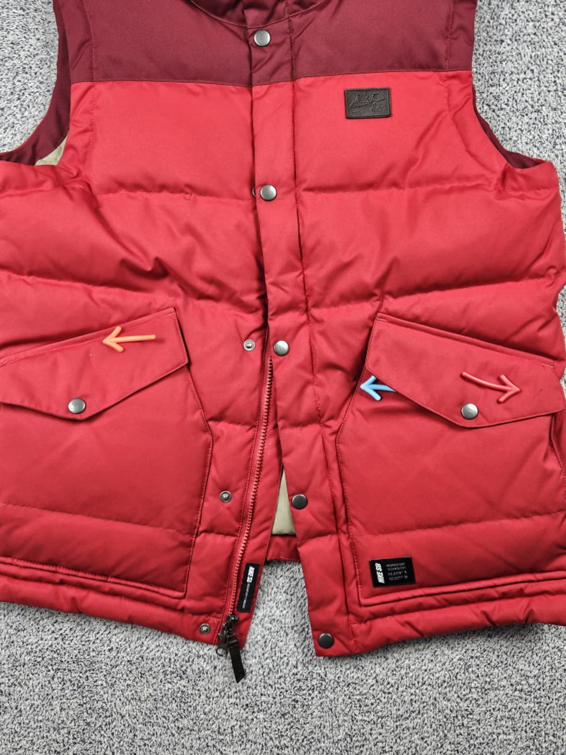 나이키 SB 550 배색 다운 푸퍼 패딩 베스트 ( M ) / 10198 상품이미지5