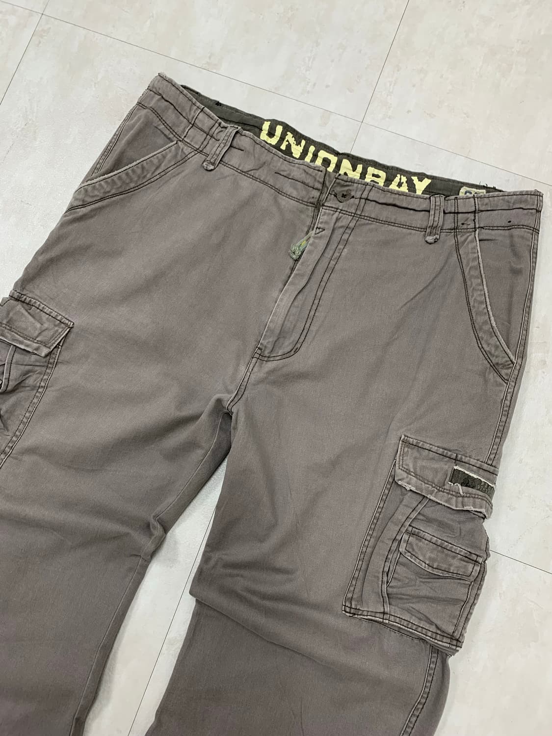 Onion bay 그레이 카고팬츠 #196 상품이미지2