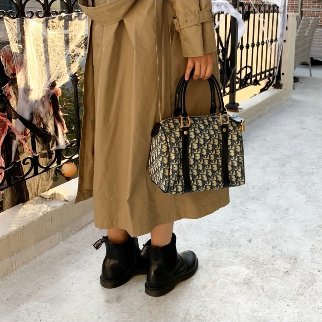 정품 디올 보스턴 토트백 상품이미지8