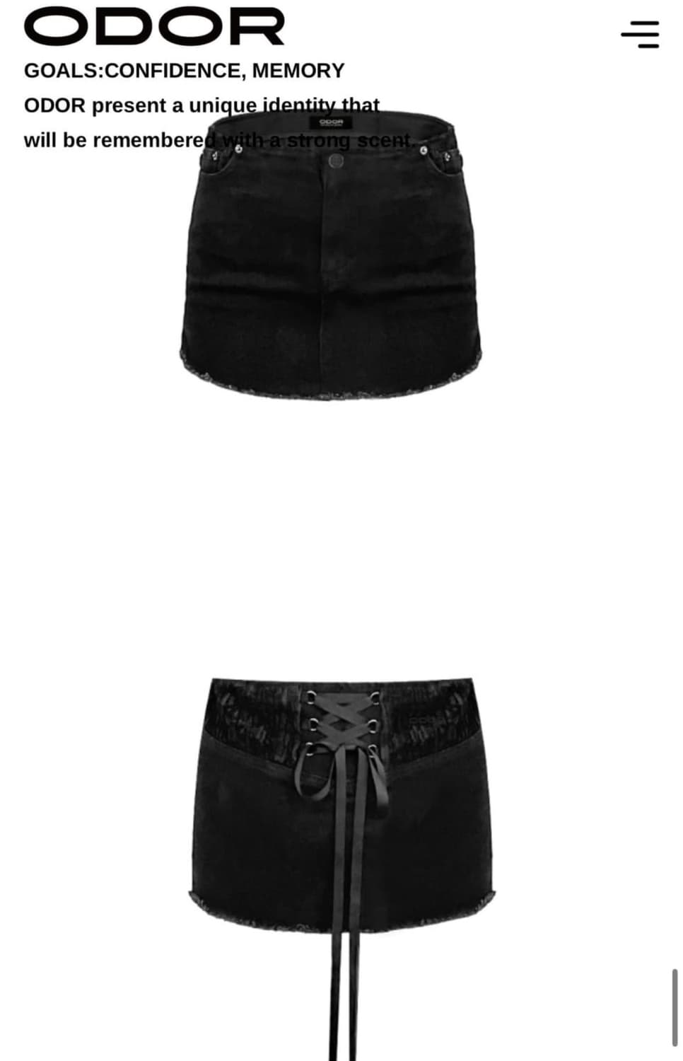 오호스 레토 스커트 상품이미지3