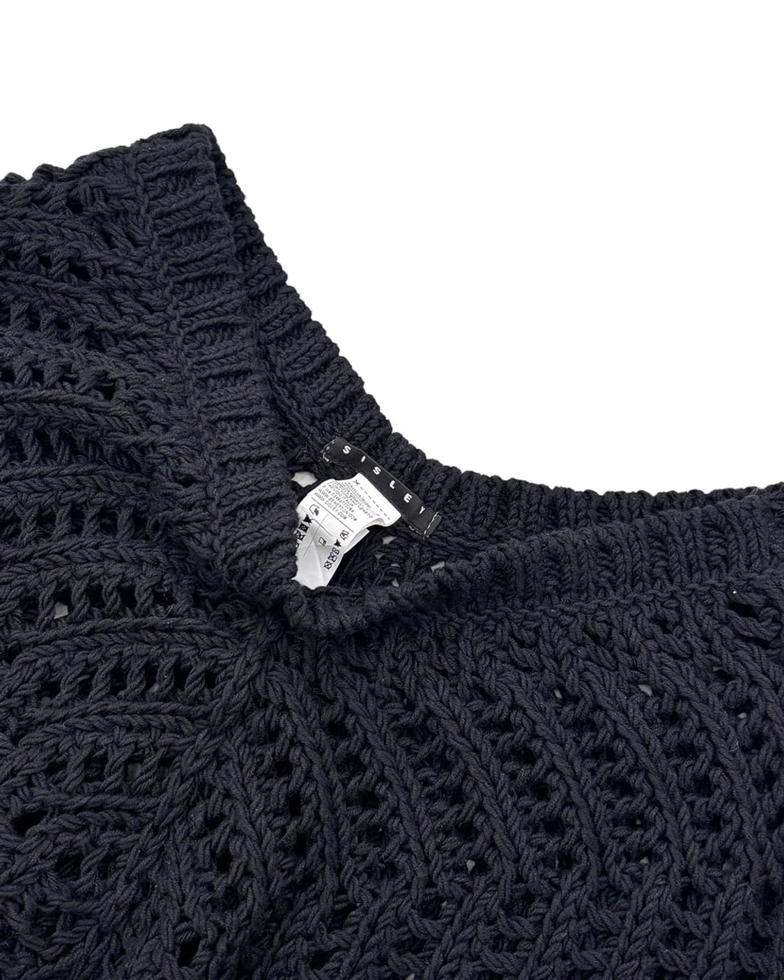 SISELY bohemian tassel knit cape 상품이미지2