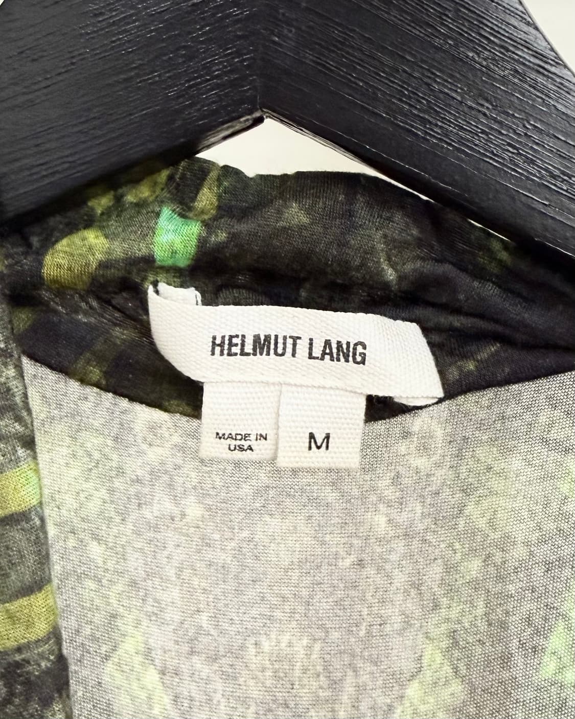 헬무트랭 시카대 프린트 슬릿 오버랩 맥시 드레스 상품이미지7