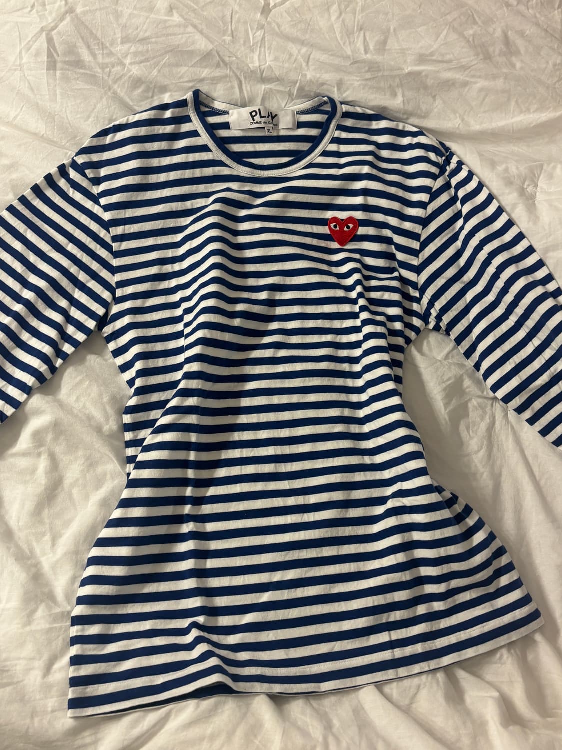 꼼데 보더티 롱슬리브 상품이미지1