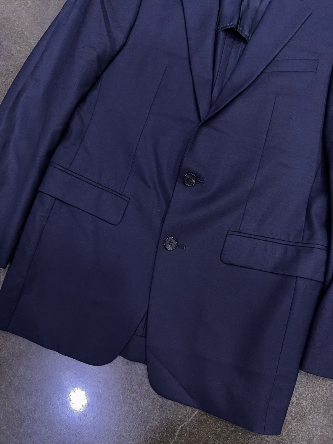 솔리드옴므 우영미 슬림 싱글 투버튼 블레이저 자켓 100 상품이미지4