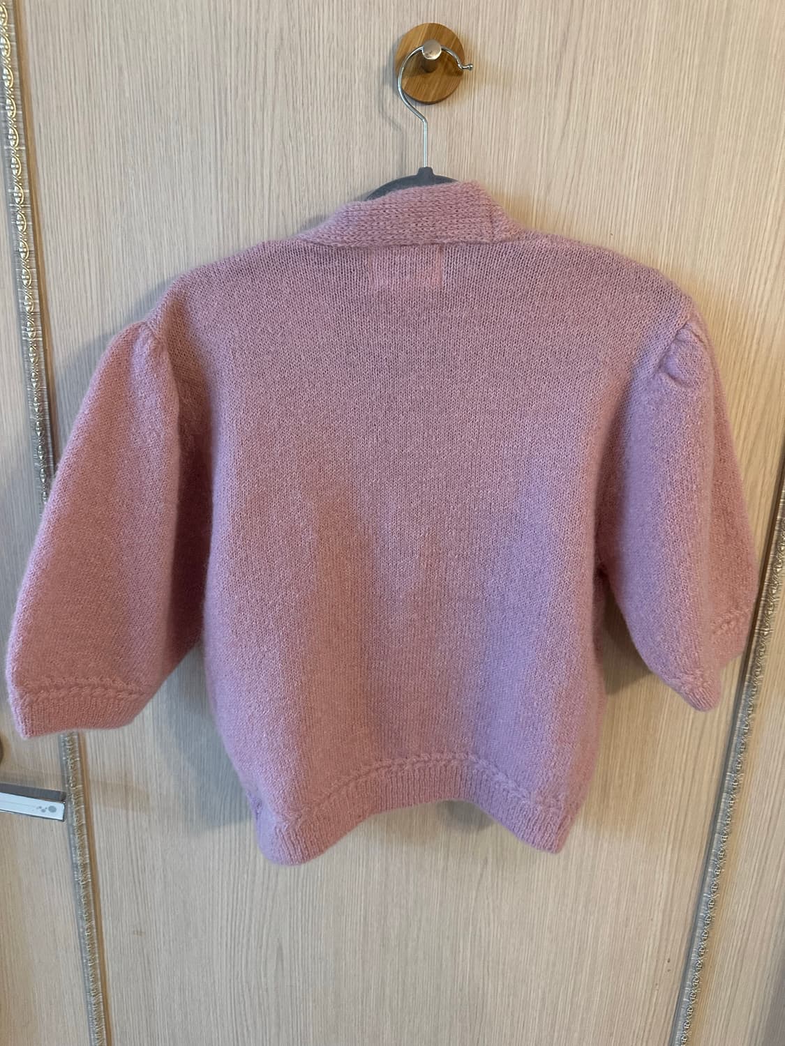 Rouje 루쥬/루즈 논노 모헤어 가디건 핑크 38 사이즈 상품이미지4