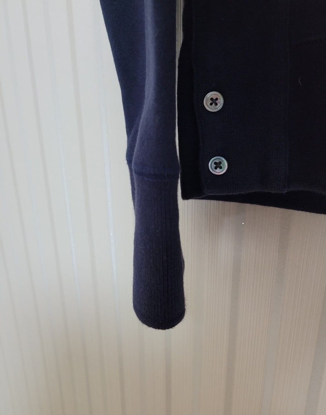 톰브라운 사선 완장 기모 맨투맨 네이비 1 상품이미지3