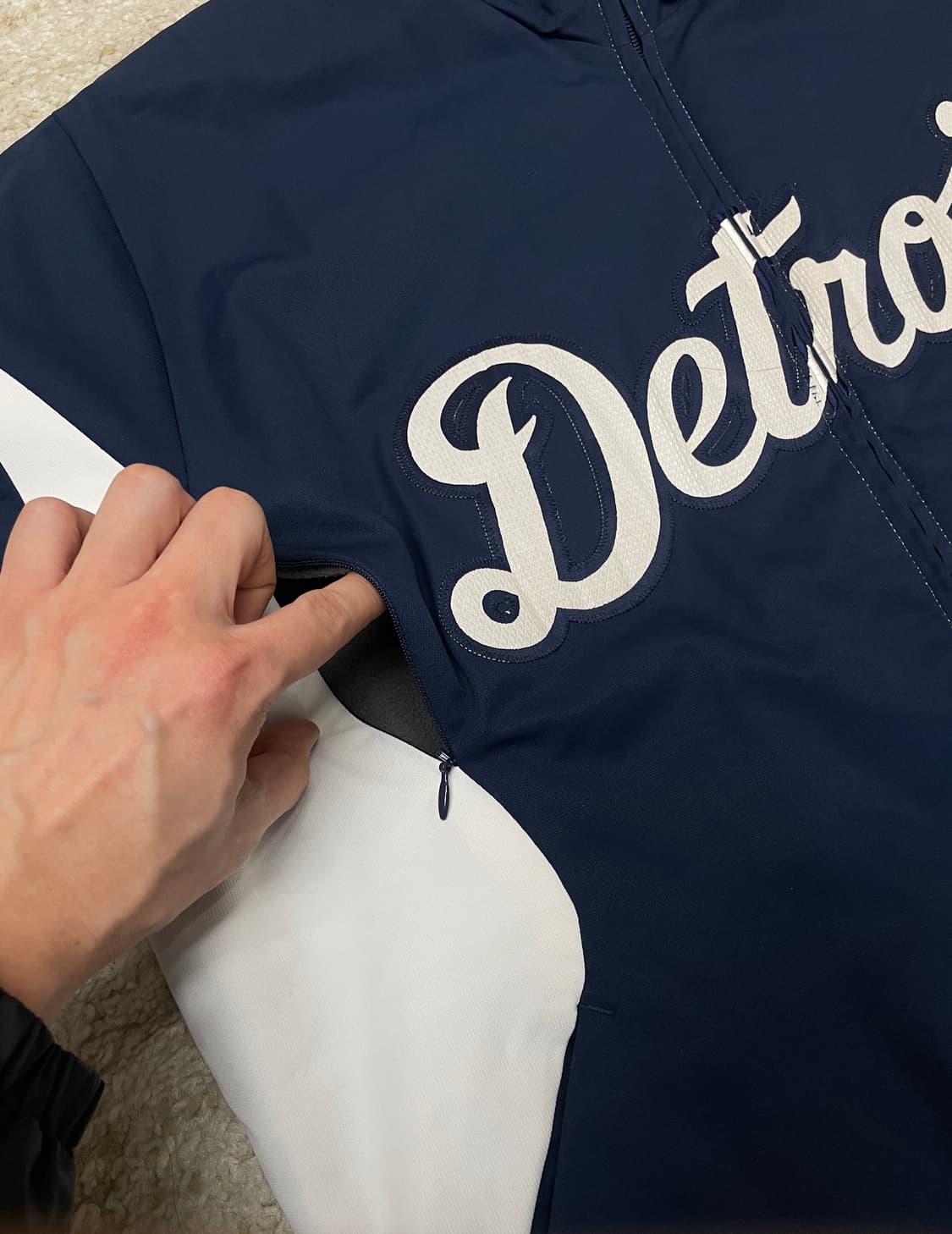 [L] 마제스틱 MLB 디트로이트 타이거스 자켓 상품이미지3