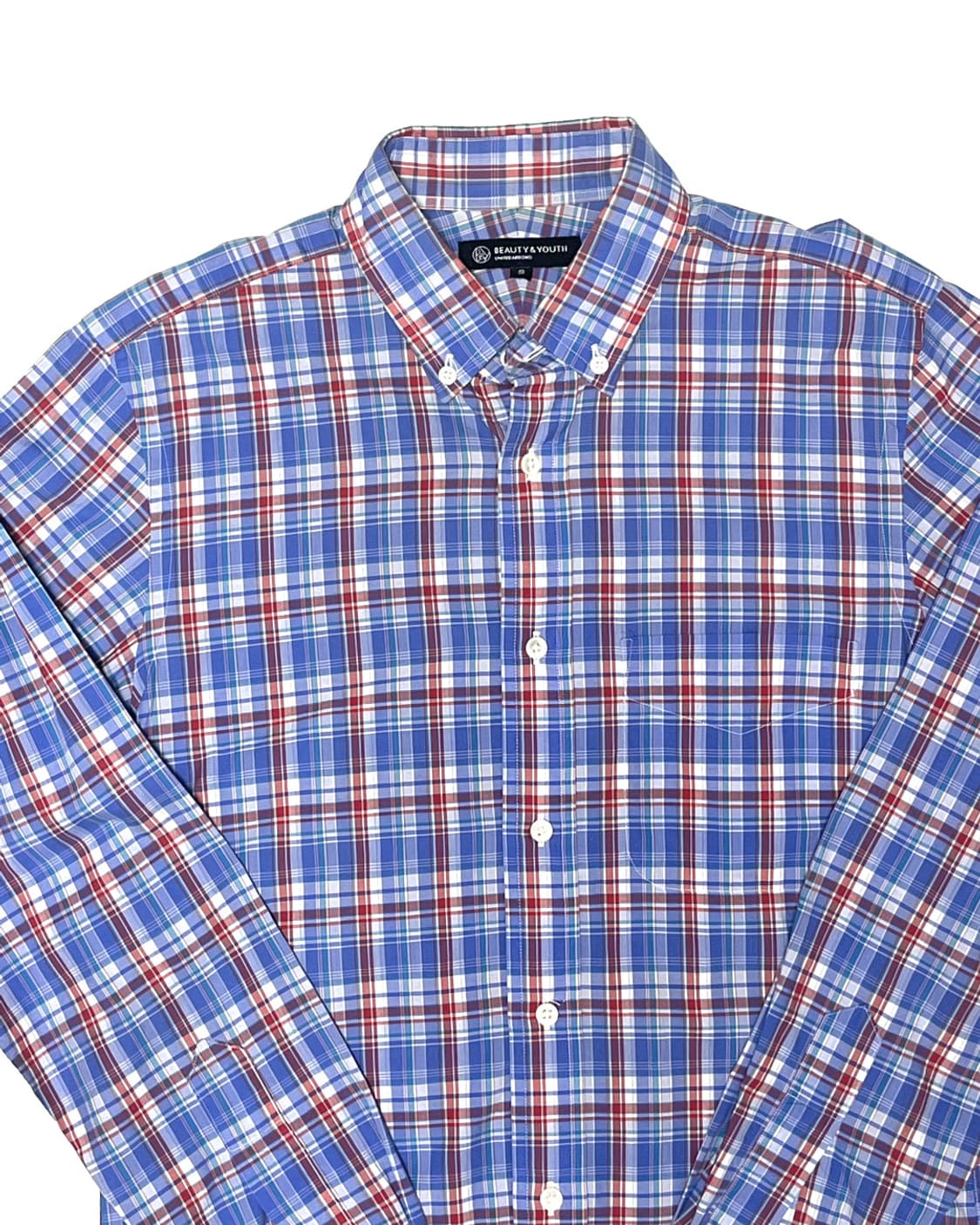 Blue&red check shirt 상품이미지3