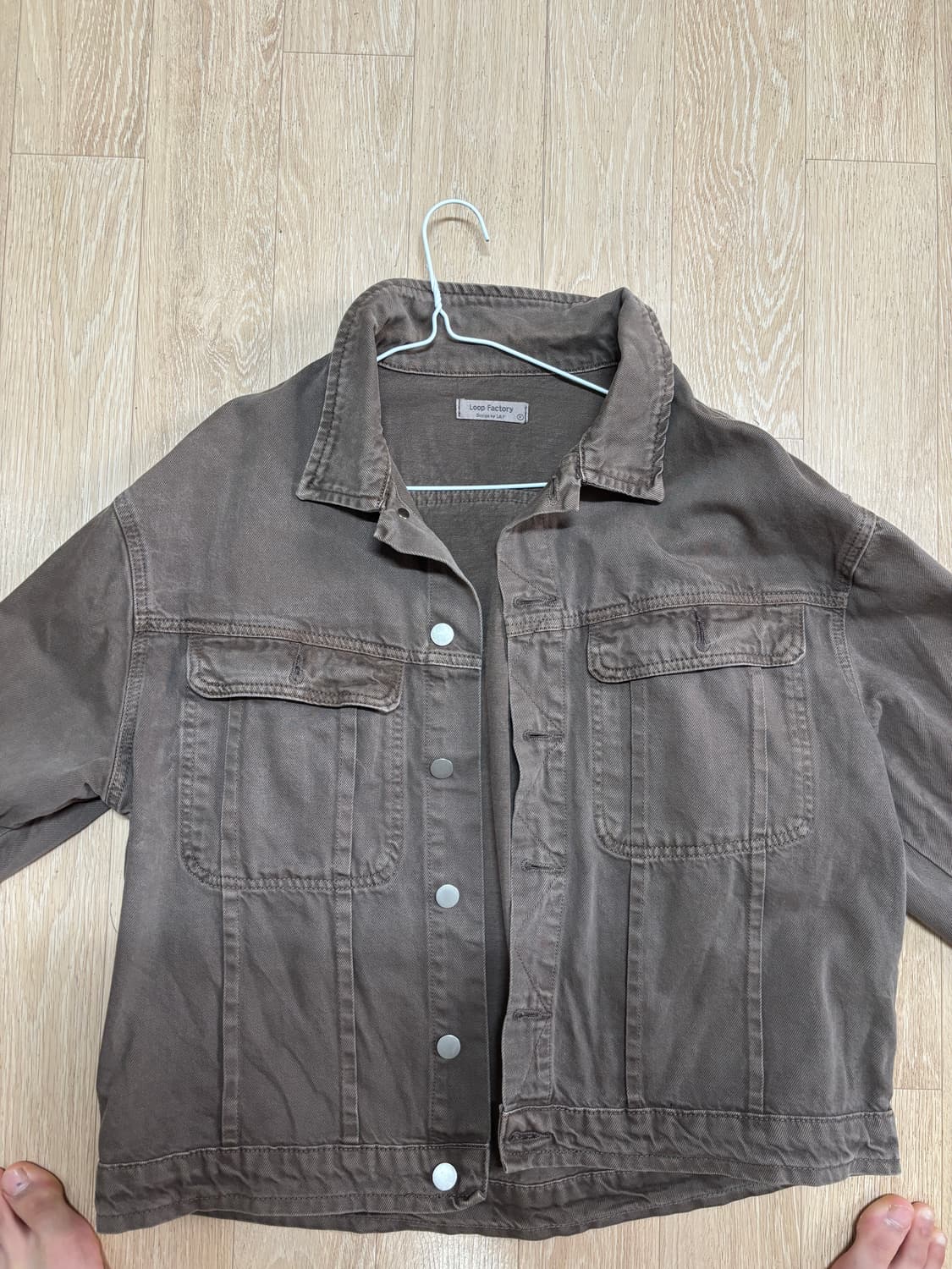 단스튜디오 트러커 자켓 상품이미지2