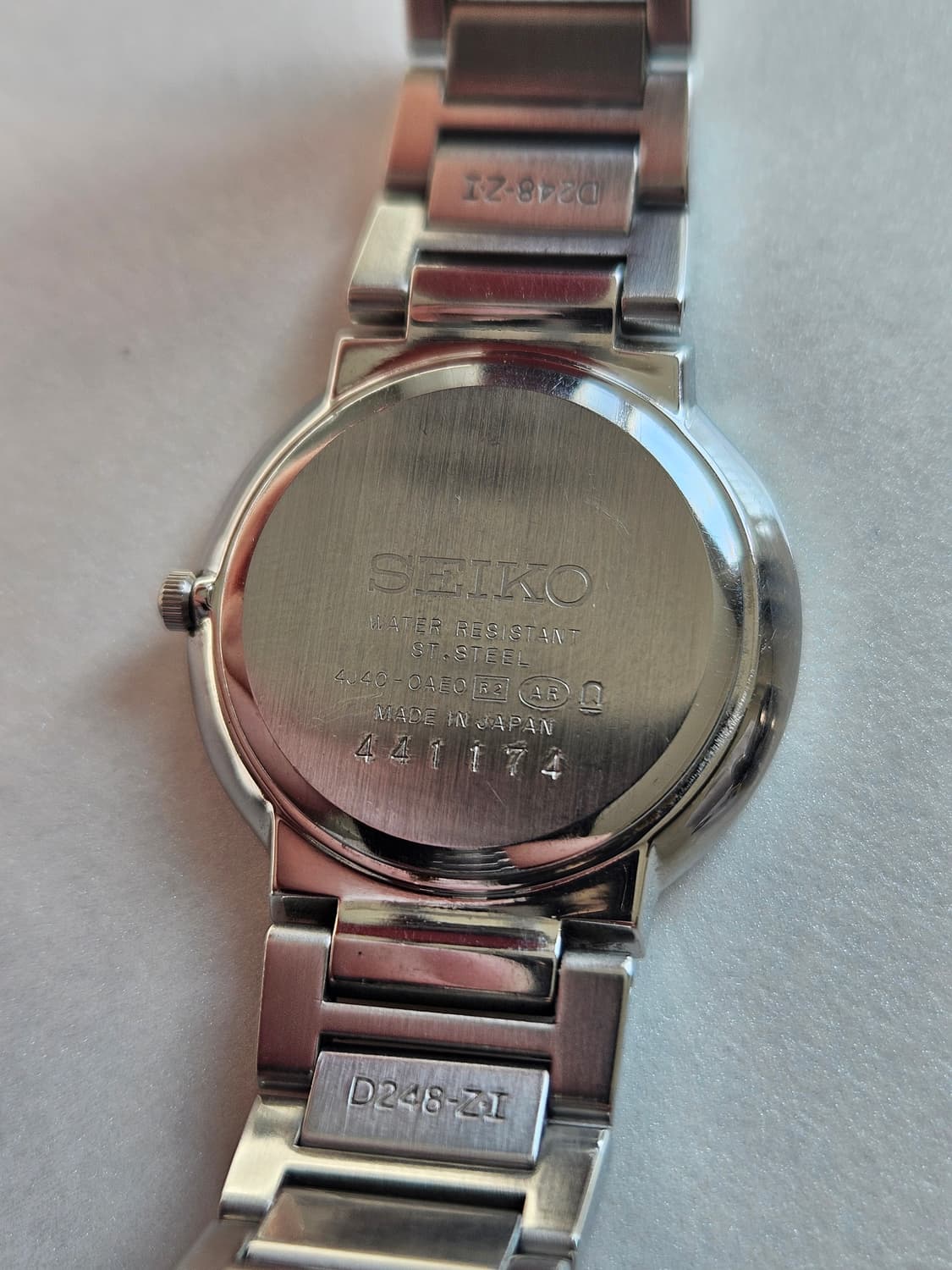 세이코 엑셀린 은장 여성시계 상품이미지6