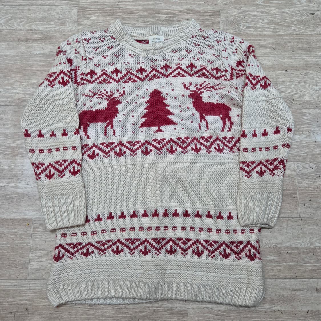 에디션 클래식 모직 스웨터 니트 M(95) 상품이미지1