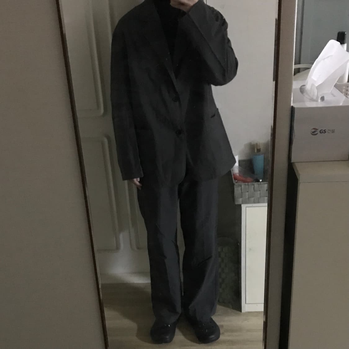 코어스 나일론 팬츠 L사이즈(30~32) 자켓 증정 상품이미지2