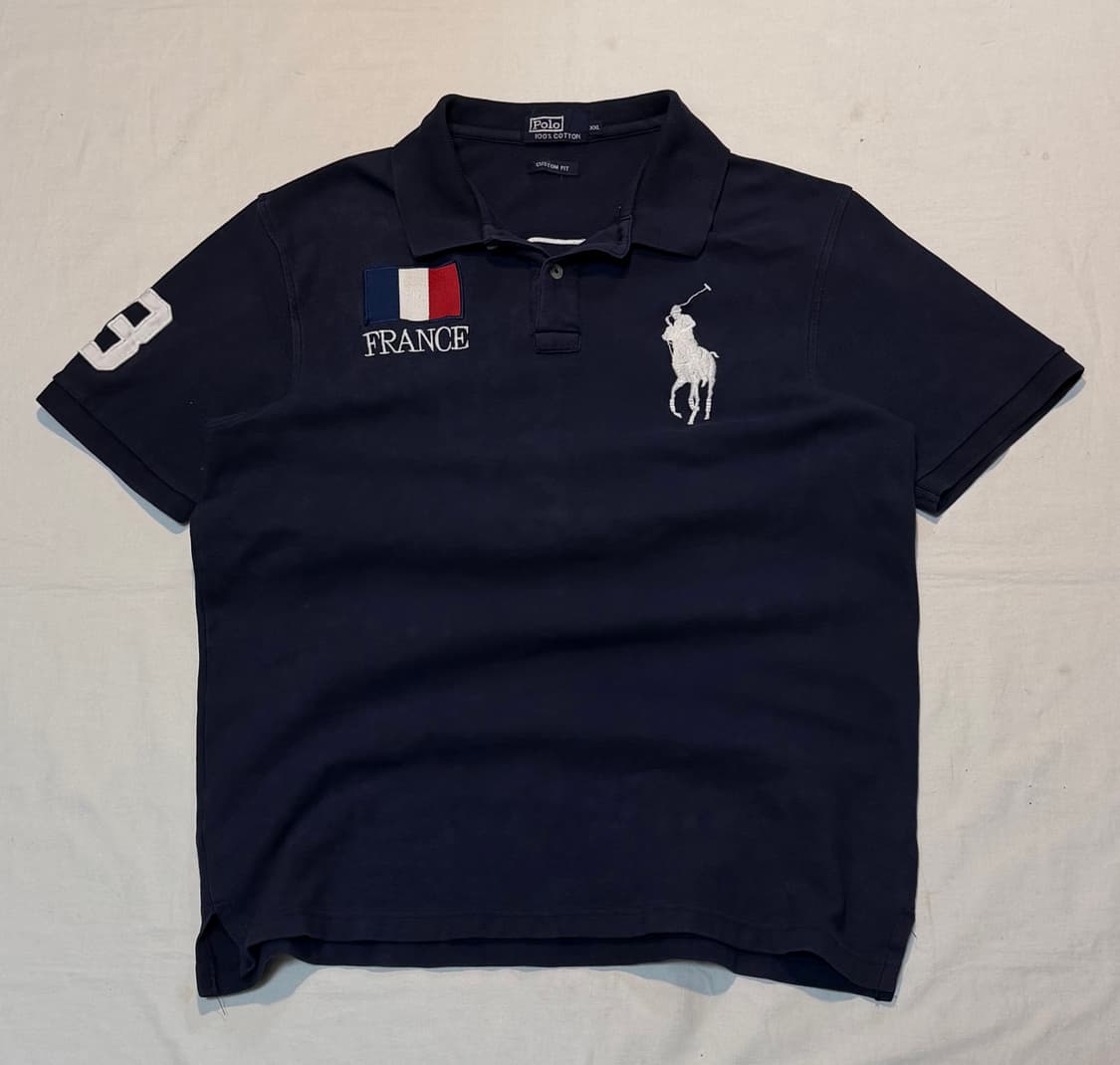 유일) 폴로 빅포니 치프키프 프랑스 카라티 네이비 상품이미지2