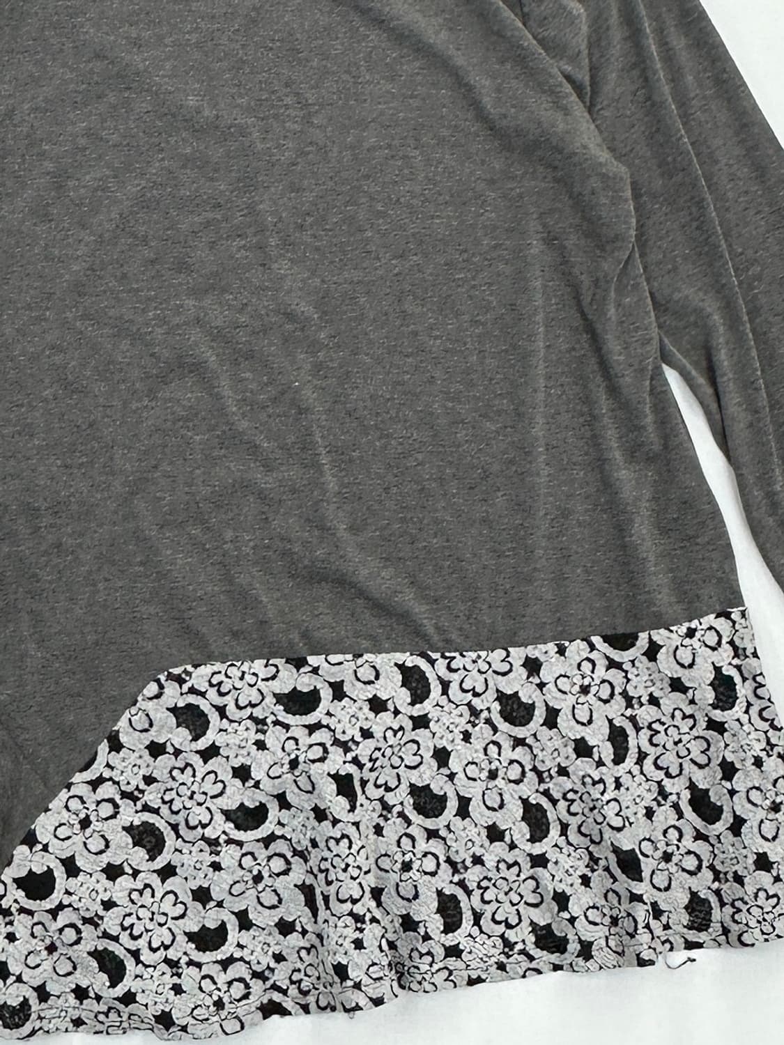 🪶하구미의 패턴 원피스 티셔츠🪶 그런지 히피 에스닉 레이어드  상품이미지6