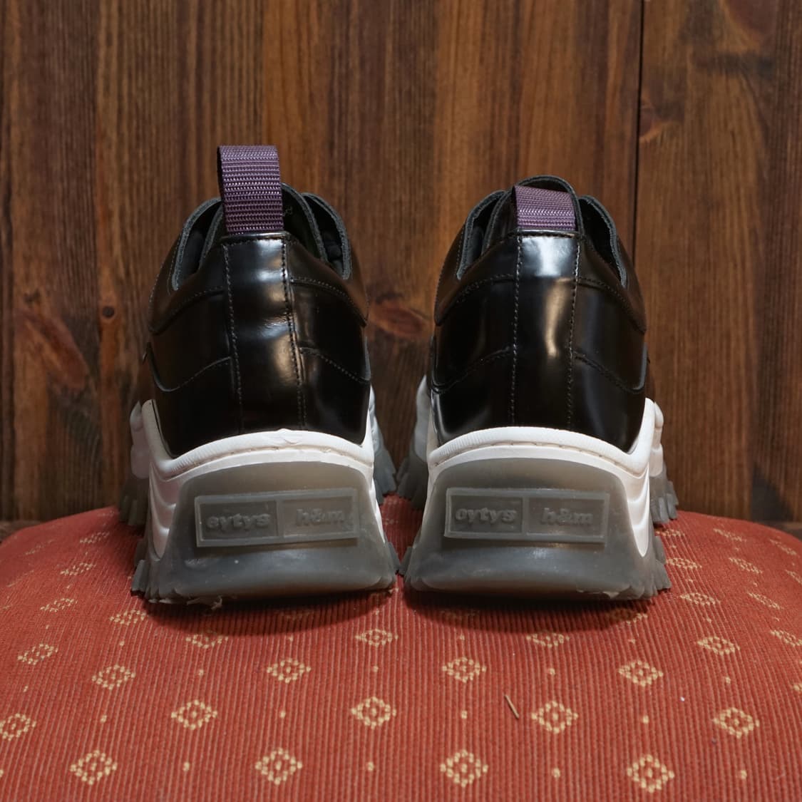 이티스 X Hm 레더 청키 스니커즈 상품이미지5