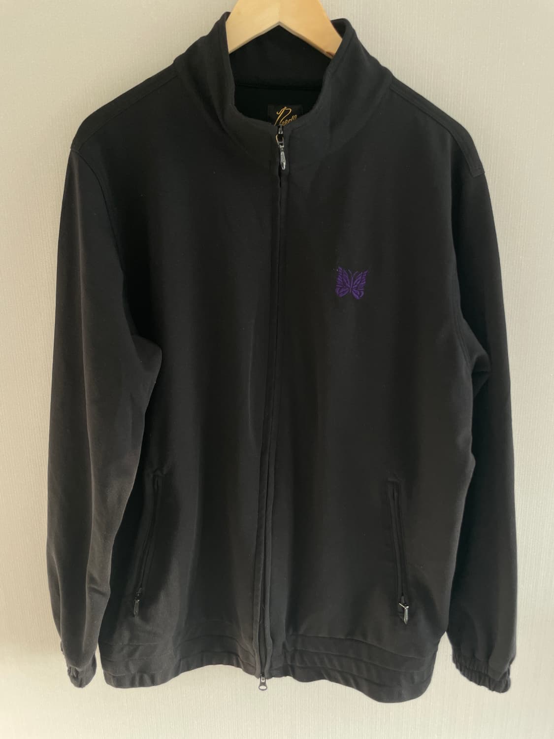 니들스 트랙자켓 블랙 L 상품이미지1