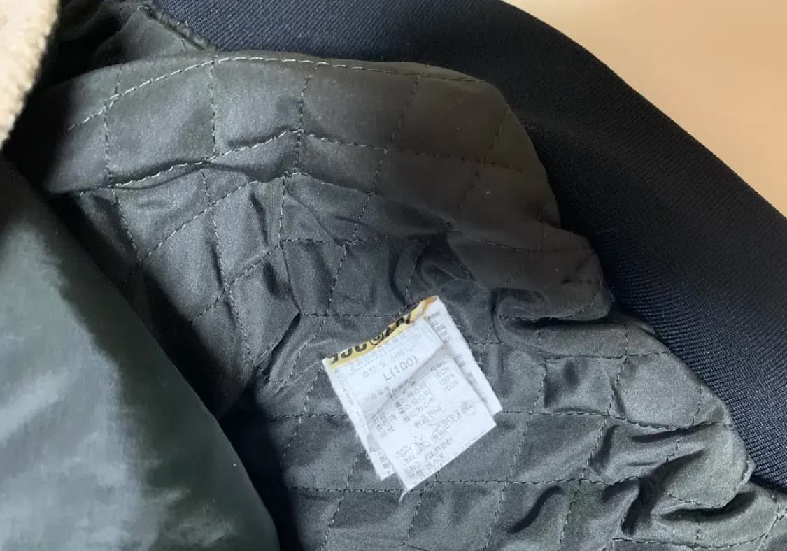 JEEP SPIRIT 양털내피 ma-1 항공점퍼 L(100) 상품이미지8