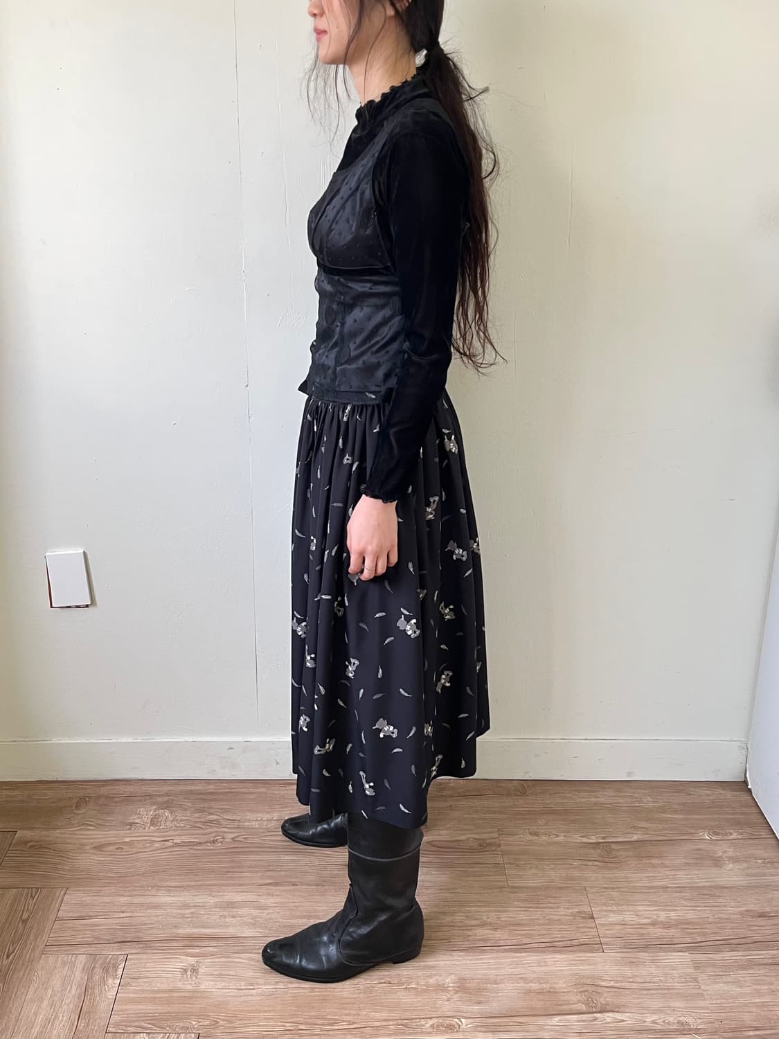 Pink house 아트 스커트 상품이미지8