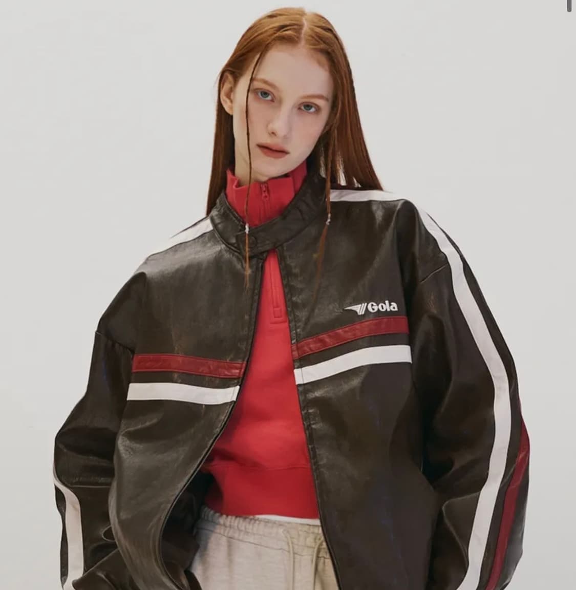 골라 레더자켓 상품이미지2