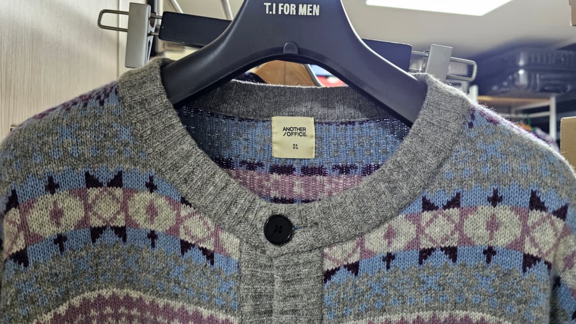 어나더오피스 그랜마 헤더그레이 1(95)사이즈 상품이미지2