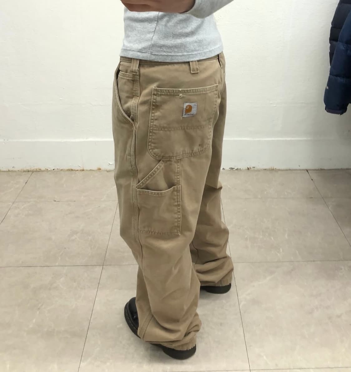 여성 추천!!! 34x30 칼하트 싱글니 워크 팬츠 상품이미지1