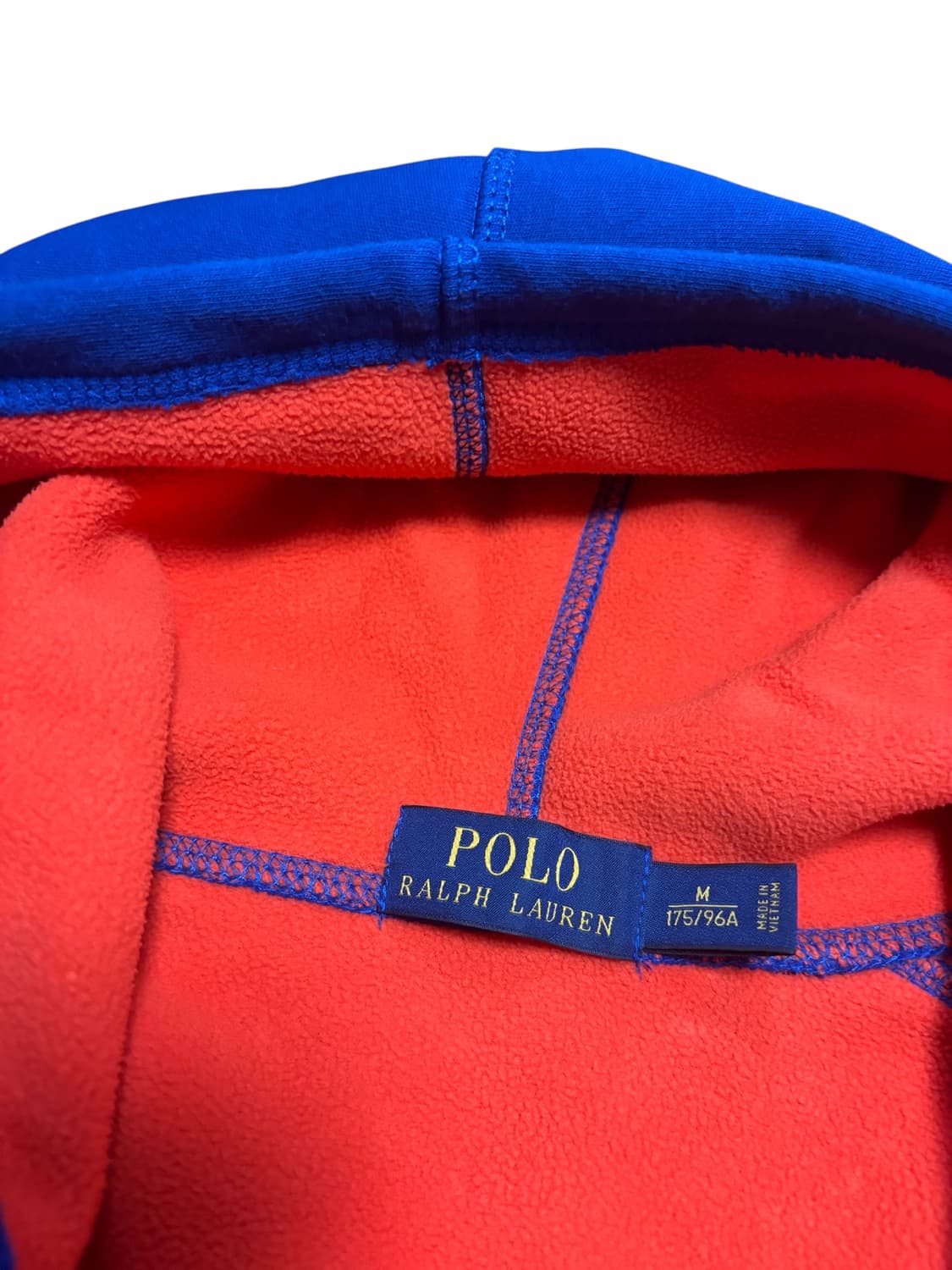 폴로 랄프로렌 안감 플리스 후드 집업 상품이미지5