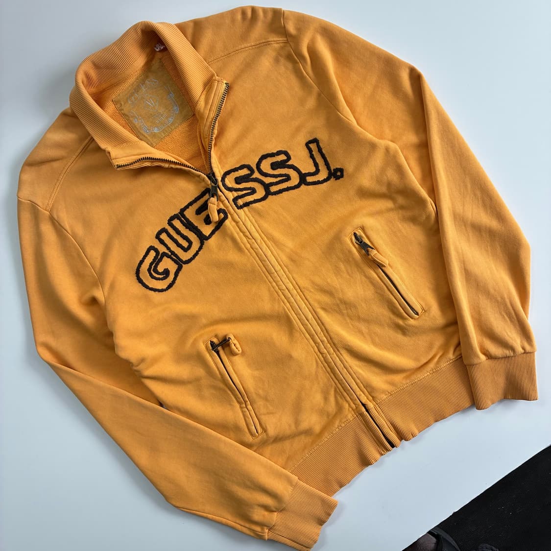 Guess  게스 90,s 옐로우 코튼 집업  상품이미지2