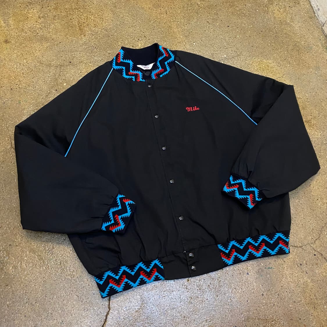 새상품급 90s Made in USA 빈티지 패딩점퍼 블루종 항공점퍼 상품이미지5