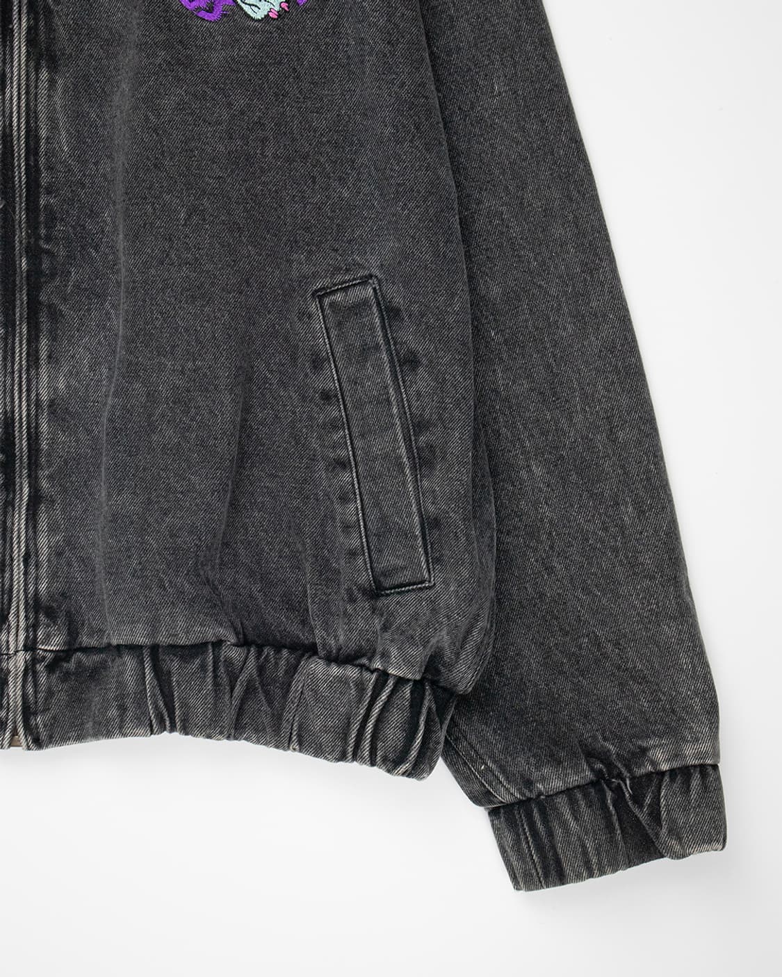 산타크루즈 흑청데님 블루종 상품이미지6