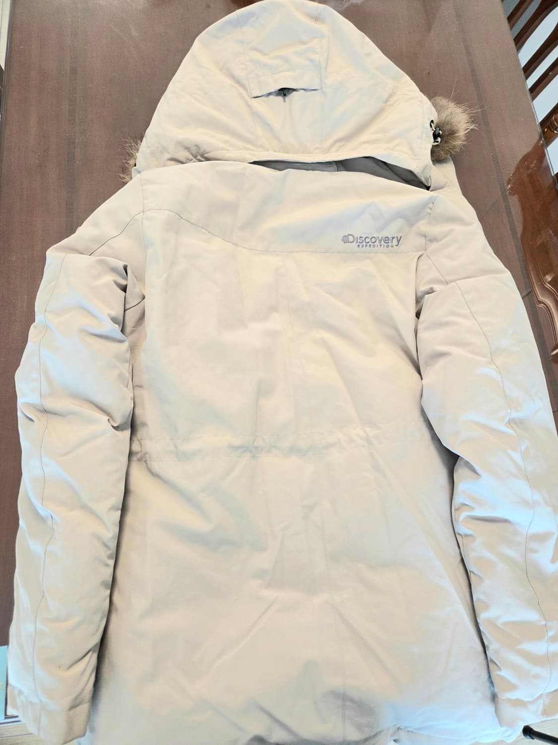 디스커버리 아이보리 패딩 점퍼 95 상품이미지4