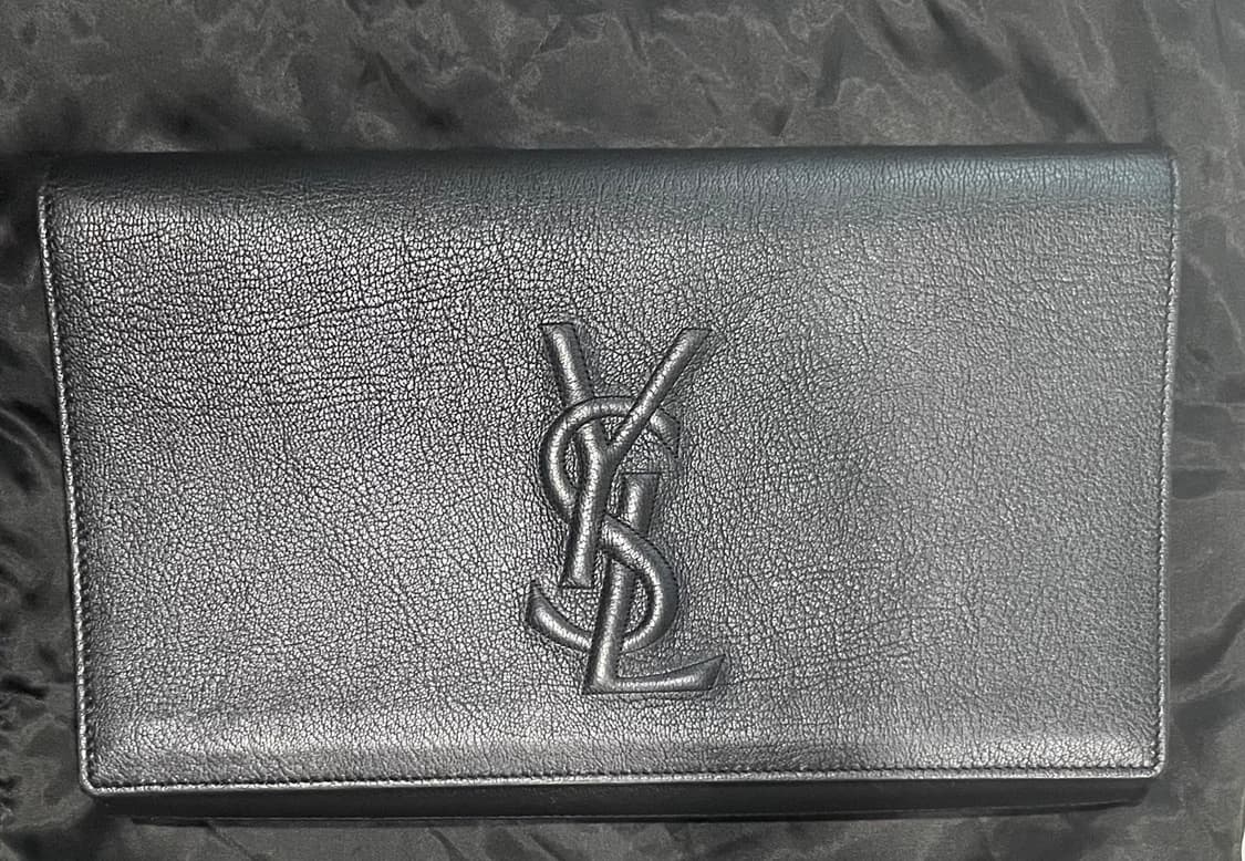 생로랑 블랙 클러치 상품이미지1