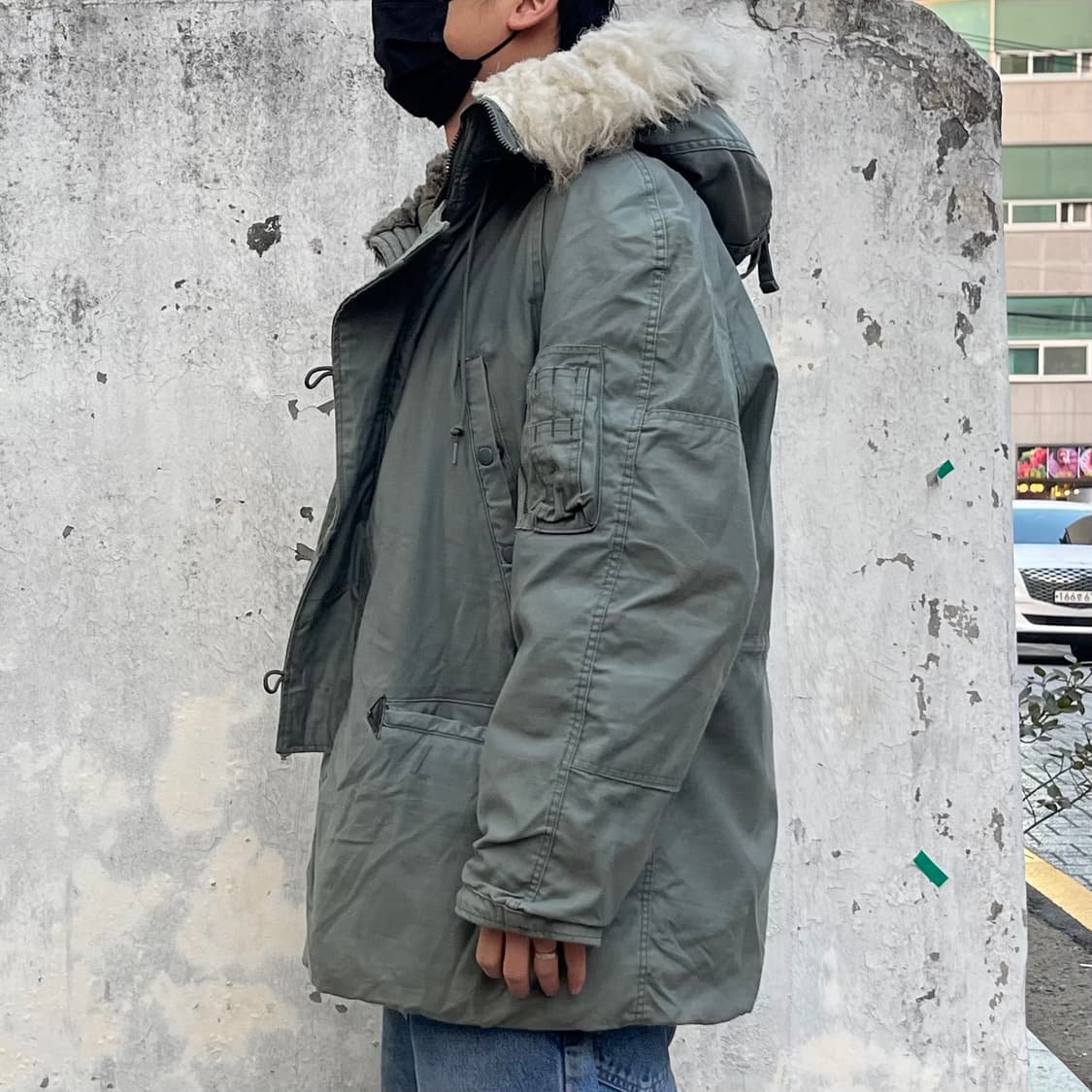 80s 오리지날 미군 N3B 파카 (105) 상품이미지9